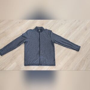 Boss Men Sweater Gray Sz Large